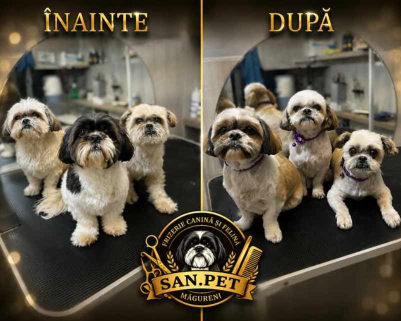 Transformare înainte și după — SAN.PET Măgureni, foto 1